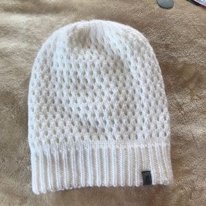 White The North Face Beanie